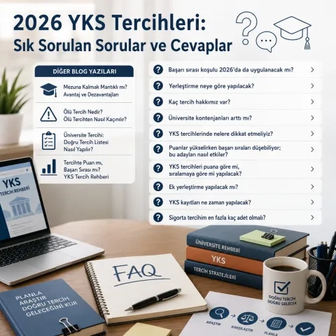 2026 YKS Tercihleri: Sık Sorulan Sorular ve Cevaplar